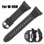Sports Silicone Strap Soft Watchband for C-asio W-96H Watch Accessories