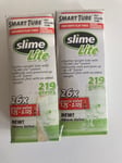 2 x Slime Smart Tube Self Healing Inner Tube 26" x 1.75-2.125 Presta Valve