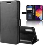 Plånboksfodral för Samsung Galaxy A50 - Svart