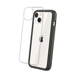 RHINOSHIELD Modular Case compatible with [iPhone 13] | Mod NX - Customizable Shock Absorbent Heavy Duty Protective Cover - Graphite