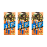 Gorilla 6 PCS GORILLA SUPER GLUE 3g IMPACT TOUGH STRENGTH ADHESIVE 10 SECONDS BOND ANTI CLOG