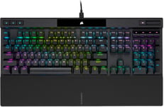 Corsair K70 RGB Pro Mechanical Gaming Keyboard, LED Backlit RGB, Cherry MX Red Keyboard, Noir