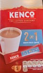 7x 5 sachets KENCO 2 in 1 instant coffee (35 sachets) smooth white coffee CHEAP