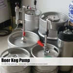 Beer Dispenser Food Grade Stainless Steel Beer Barrel Pump S-Type Beer Faucet