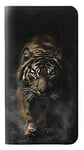 Bengal Tiger PU Leather Flip Case Cover For Samsung Galaxy A3 (2017)