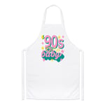 90s Baby Chefs Apron Born 1990 Birthday Brother Sister Retro Best Friend Cooking