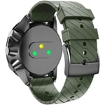 INF Armband Kompatibelt Med Suunto - Militärgrön