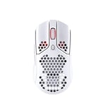 HyperX Pulsefire Haste – Wireless Gaming Mouse – Ultra Lightweight, 62g, 100 Hour Battery Life, 2.4Ghz Wireless, Honeycomb Shell, Hex Design, Up to 16000 DPI, 6 Programmable Buttons – White and Pink