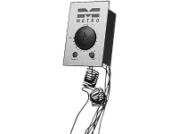 METRO THERM Kontrollbox med 65°-termostat för kombinerade varmvattenberedare.