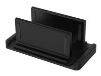 Multibrackets M Thin Client Holder and Stand - Monteringskomponent (monteringskonsol, fäste för tunn klient/CPU-hållare) - för mini-PC - plast, stål - svart - väggmonterbar, skrivbord, under skrivbordet, stångmontering, bakom skärmen