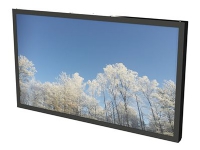 HI-ND EASY - Monteringssett (hylster) - for flatpanel - landskap - metall - svart - skjermstørrelse: 50 - veggmonterbar