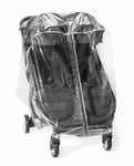 RAIN COVER SHIELD TO FIT BABY JOGGER CITY TOUR 2 DOUBLE ZIPPED FRONT UK MFD