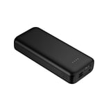 Portable Charger Mobile Power Supply 10000Mah C-Type Dual Input Power Supply, Mini Mobile Power Supply for An External Battery Pack of Smartphones,Black