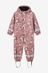 Lindberg - Regnoverall Lekhyttan Rain Baby Overall Fleece - Rosa