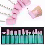 12 st Nagelborr manikyr pedikyr set Nail drill bits one size