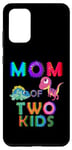 Coque pour Galaxy S20+ Dino Mamasaurus Mamasaurus Maman de deux enfants Mère Femme