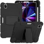 Samsung Tab S5E T720 T725 Étui de Protection en Silicone pour Tablette Enfant Noir