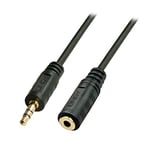 LINDY 35653 3 m 3.5 mm Premium Audio Jack Extension Cable - Black