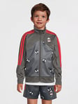 adidas Sportswear Younger Boys Disney Spiderman Track Top - Grey, Grey, Size 18-24 Months