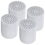 Senmubery 15 Stage Universal Shower Water Filter Cartridges (4 Pack) Removes Chlorine, Microorganisms, Hard Water - Replacement