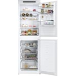 Haier HB50T618FMK Integrated Frost Free Fridge Freezer 242L Total Capacity, 50:50 split, White, E Rated