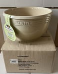 Le Creuset 4.4L Stoneware Mixing Bowl Large Dune /Almond NEW