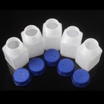 5 bouteilles d'encre vides - Tube'encre pour imprimante A3 A4 DTF, 150cm, L805 L801 L1800 R1390 DTG, 6 lignes