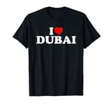 I Love Dubai Heart T-Shirt