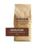 Union Roasted Coffee - Dark Roast - Revelation Espresso Coffee Beans - 1kg
