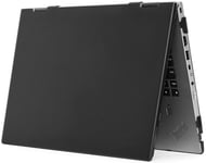 mCover Hard Shell Case for 13.3'' Lenovo ThinkPad X13 Yoga Gen 1 Laptop Computer (Not for X13 Non Yoga Laptop) (Black)