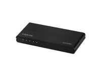 Logilink Hd0037, Hdmi, 4X Hdmi, Svart, Akrylnitrilbutadienstyren (Abs), 600 Mhz, Dts, Dts-Hd Master Audio, Dolby Digital, Dolby Truehd