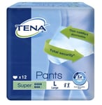 TENA Pants Super - Large X96 (8 packs of 12) Weak Bladder Men & Women