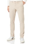 Hackett London Men's Texture Chino Shorts, Brown (Taupe), 33W/30L