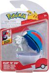 Pokmon PKW3135 Clip N Go Alolan Includes 2-Inch Battle Figure and Ball Access