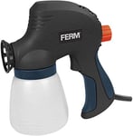 FERM Pistolet à peinture électrique 110W 800ml - Sortie réglable - Adapté pour peinture à base d'eau et peinture à base de solvant