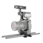 SmallRig Ultimate Half-cage Kit Till Panasonic Lumix GH5 Med Batteri Grep 2067