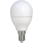 Airam SmartHome P45 -liten kuppelformad LED-lampa, E14, opal, 470 lm, tunable white, WiFi