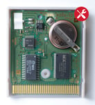 batteribyte spelkassett - Nintendo Gameboy color (GBC)