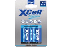 C-Batteri R14 Xcell Lr14hp Alkali-Mangan 1.5 V 2 Stk