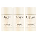 3-pack Calvin Klein Obsession Deostick 75ml