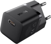 Baseus P10110909113-01 Usb-C Gan5 Mini 25W Nätladdare Svart (P10110909113-01)