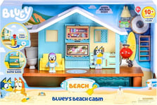 Bluey's Beach Cabin Playset, Figure & Accessories New Kids Xmas Toy Gift Age 3+