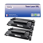2 Toners compatibles avec HP LaserJet Pro M402, M402d, M402dn, M402dne, M402dw, M402m, M402n remplace HP CF226X - 9 200p - T3AZUR
