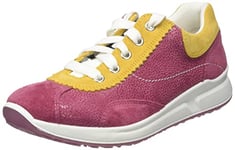 Superfit Merida HS Sneaker, Pink/Gelb 5500, 2 UK
