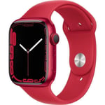 Apple Watch Series 7 GPS + Cellular - 45mm - (PRODUCT)RED Boîtier Aluminium - Bracelet (PRODUCT)RED Sport Band