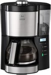 Melitta - Drip Coffee Machine, Programmable, Auto Shut Off, 1080W, Black