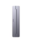 Baseus Self-adhesive aluminum holder for MacBook ultra (Dark Gray)
