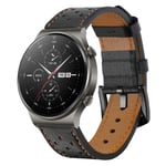 SPGUARD Strap Compatible with Huawei Watch 3 Strap Huawei Watch 3 Pro Band, 22mm Soft Leather Replacement Strap for Huawei Watch 3 /Huawei Watch 3 Pro/ Huawei Watch GT2 46mm/GT 2e