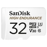 32GB Micro SD - SanDisk High Endurance Class 10 - Med Home Assistant til Pi 4