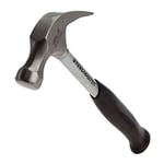 Stanley 1-51-031 SteelMaster Curved Claw Hammer, 16 oz - 450 g, Silver/Black